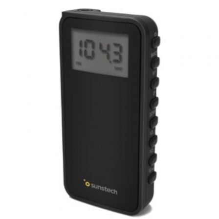 Radio Portátil Sunstech RPD23/ Negro - Frikibase