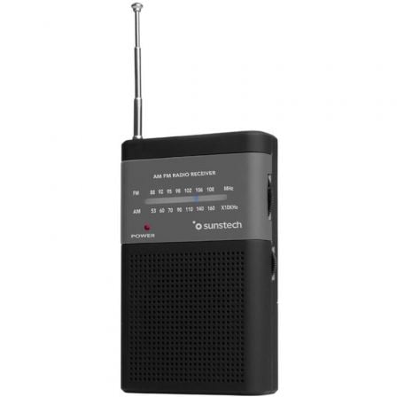 Radio Portátil Sunstech RPS42BLISBK/ Negra - Frikibase