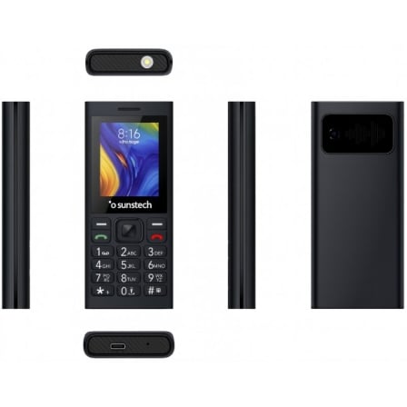 Teléfono Móvil Sunstech CEL5/ Negro - Frikibase