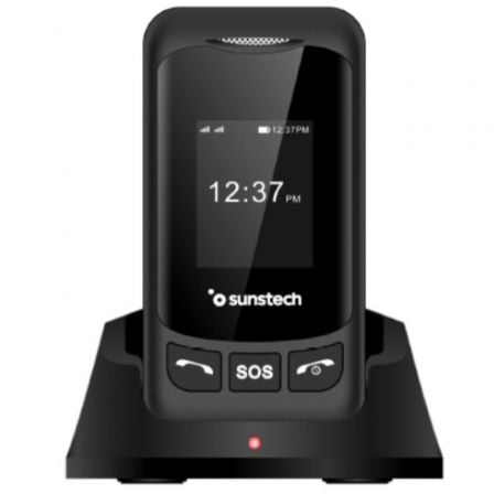 Teléfono Móvil Sunstech CELT26 para Personas Mayores/ Negro - Frikibase
