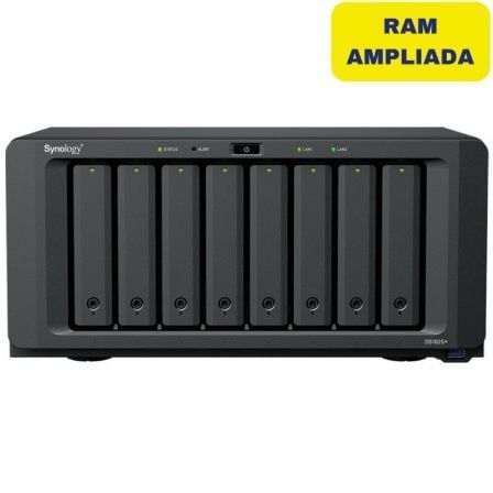 NAS Synology Diskstation DS1825+/ 8 Bahías 3.5"- 2.5"/ 16GB DDR4/ Formato Torre - Frikibase
