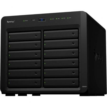 NAS Synology Diskstation DS2422+/ 12 Bahías 3.5"- 2.5"/ 4GB DDR4/ Formato Torre - Frikibase