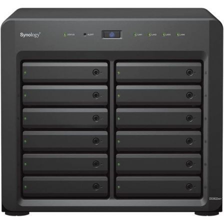 NAS Synology Diskstation DS3622XS+/ 12 Bahías 3.5"- 2.5"/ 16GB DDR4/ Formato Torre - Frikibase