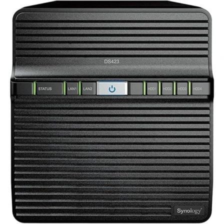 NAS Synology Diskstation DS423/ 4 Bahías 3.5"- 2.5"/ 2GB DDR4/ Formato Torre - Frikibase