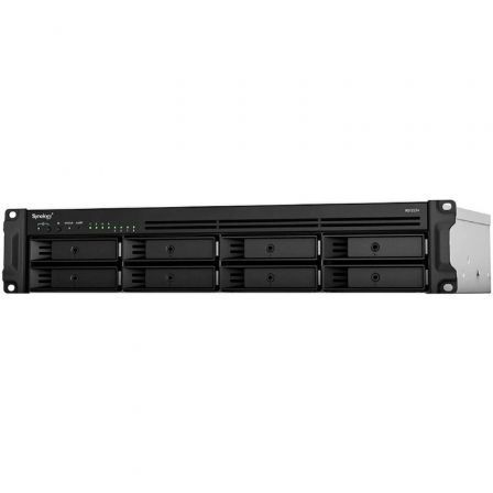 NAS Synology RackStation RS1221+ / 8 Bahías 3.5"-2.5"/ 4GB DDR4/ Formato Rack - Frikibase