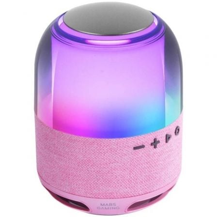 Altavoz con Bluetooth Mars Gaming MS-FLOW/ 15W/ 1.0/ Rosa - Frikibase