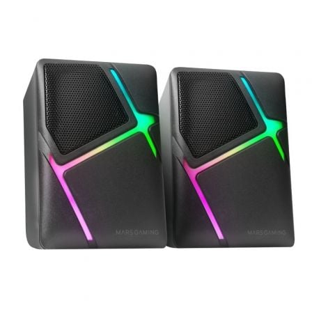 Altavoces Mars Gaming MS-H/ 10W/ 2.0/ Negros - Frikibase