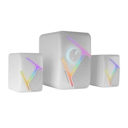 Altavoces Mars Gaming MS-H21/ 35W/ 2.1/ Blancos - Frikibase