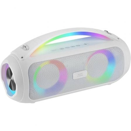 Altavoz con Bluetooth Mars Gaming MS-PULSE/ 50W RMS/ 2.0/ Blanco - Frikibase