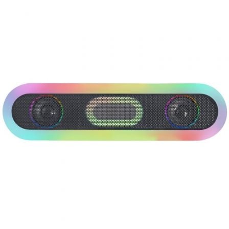 Barra de Sonido con Bluetooth Mars Gaming MSB-ORB/ 20W/ 2.0/ Negra - Frikibase