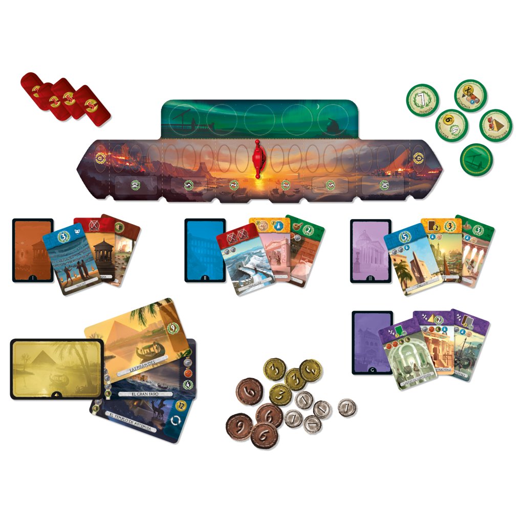 7 Wonders: Duel - Juego de Cartas - Frikibase.com