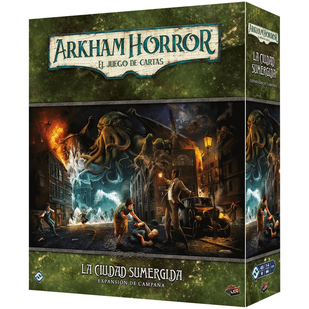 AH LCG: La ciudad sumergida exp. campaña - Juego de Cartas - Frikibase.com
