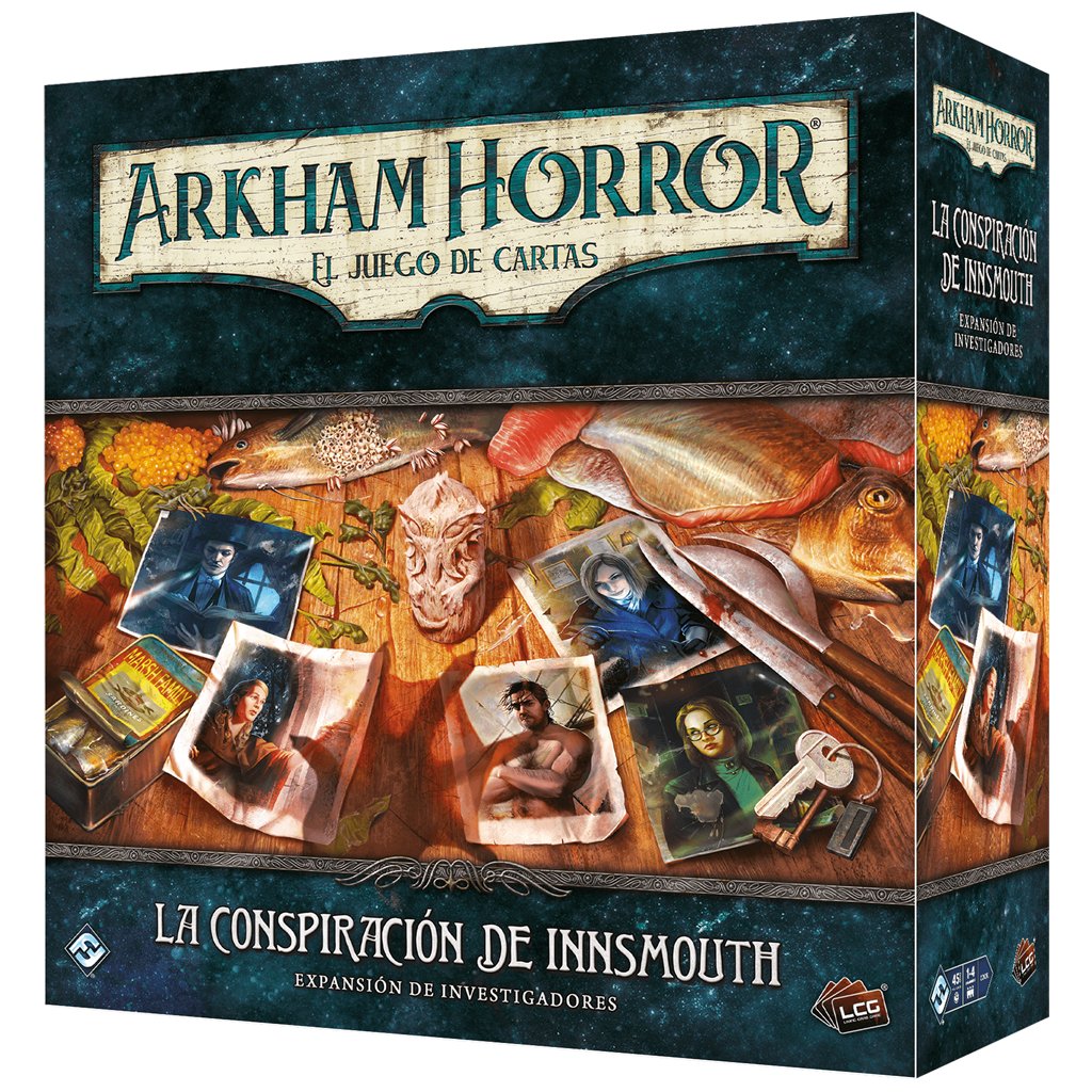 AH LCG: La conspiración de Innsmouth exp. inv. - Juego de Cartas - Frikibase.com