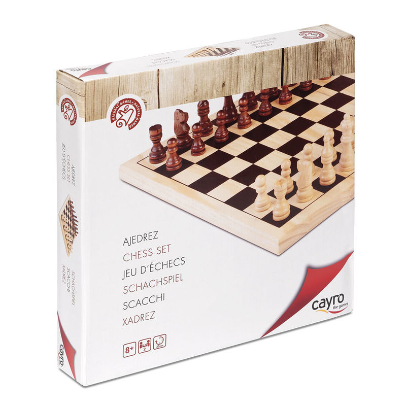Ajedrez madera - Frikibase.com