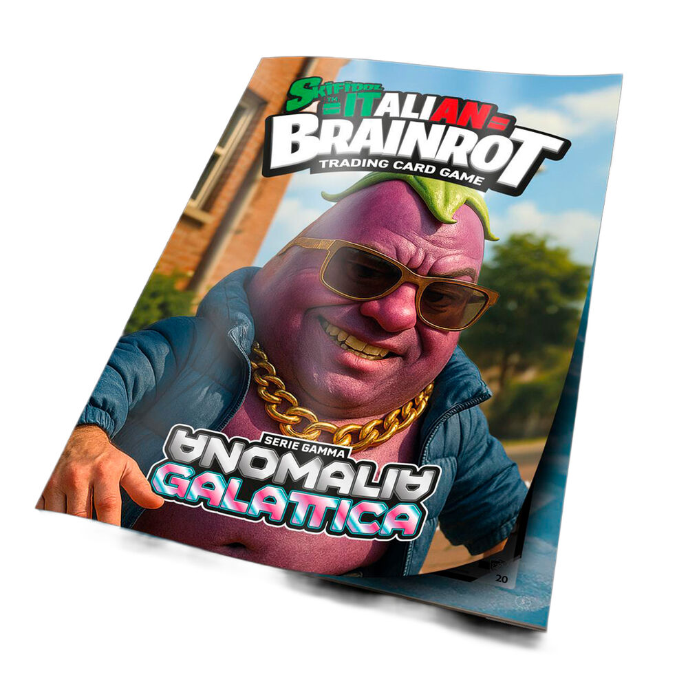 Album + Sobre de 7 cartas coleccionables Anomalia Galactica Serie 3 Italian Brainrot Italiano - Frikibase.com