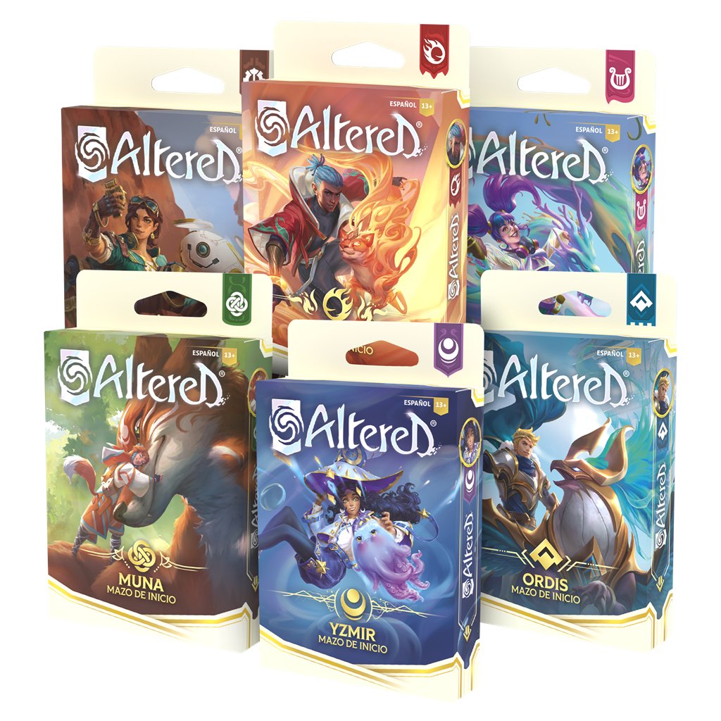 Altered: Más allá de las puertas Mazos Inicio (6) - Juego coleccionable - Frikibase.com