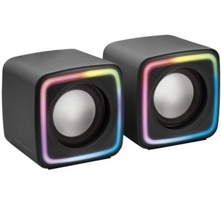 Altavoces Mars Gaming MSCUBE/ 8W/ 2.0/ Negros - Frikibase