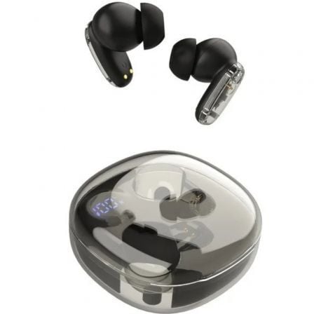Auriculares Bluetooth Mars Gaming MHIB2 con estuche de carga/ Autonomía 7h/ Negros - Frikibase