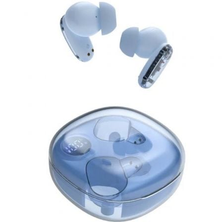 Auriculares Bluetooth Mars Gaming MHIB2 con estuche de carga/ Autonomía 7h/ Azules - Frikibase