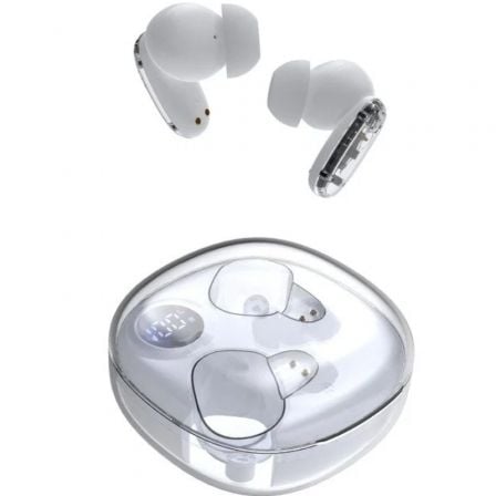 Auriculares Bluetooth Mars Gaming MHIB2 con estuche de carga/ Autonomía 7h/ Blancos - Frikibase