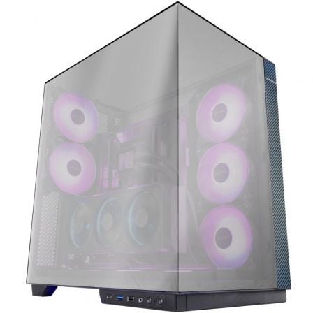 Caja Gaming Torre Mars Gaming MC-3GFPRO/ Cristal Cromado - Frikibase