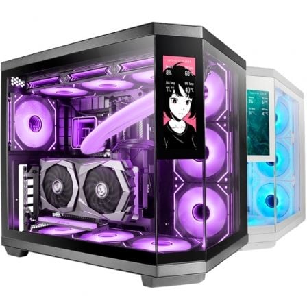 Caja Gaming Semitorre Mars Gaming MC-3TCORELCD - Frikibase
