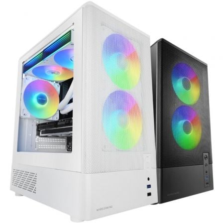 Caja Gaming Minitorre Mars Gaming MC-ONYX/ Blanca - Frikibase