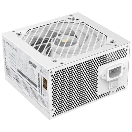 Fuente de Alimentación Mars Gaming MPB650SI/ 650W/ Ventilador 12cm/ 80 Plus Bronze/ Blanca - Frikibase