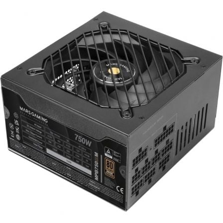 Fuente de Alimentación Mars Gaming MPB750SIM/ 750W/ Ventilador 14cm/ 80 Plus Bronze - Frikibase