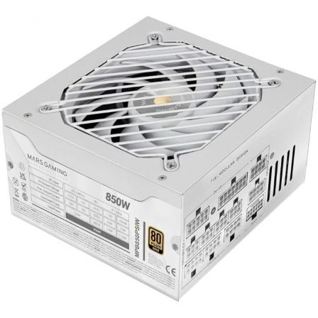 Fuente de Alimentación Mars Gaming MPB850PSI/ 850W/ Ventilador 14cm/ ATX 3.1/ PCIe 5.1/ 80 Plus Gold - Frikibase