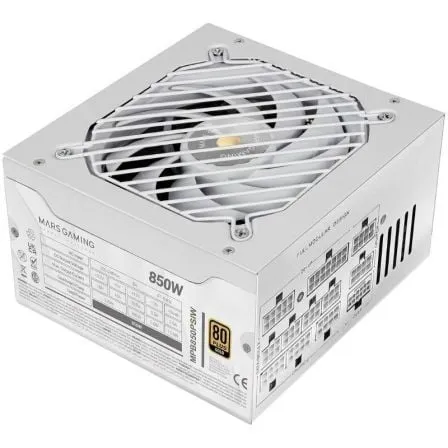 Fuente de Alimentación Mars Gaming MPB850PSI/ 850W/ Ventilador 14cm/ ATX 3.1/ PCIe 5.1/ 80 Plus Gold - Frikibase