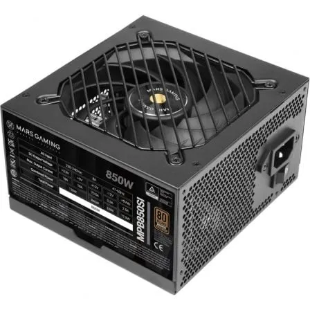 Fuente de Alimentación Mars Gaming MPB850SI/ 850W/ Ventilador 12cm/ 80 Plus Bronze - Frikibase