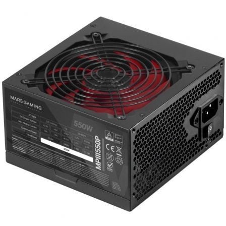 Fuente de Alimentación Mars Gaming MPIII550P/ 550W/ Ventilador 12cm - Frikibase