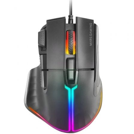 Ratón Gaming Mars Gaming MM-XT/ Hasta 12800 DPI - Frikibase