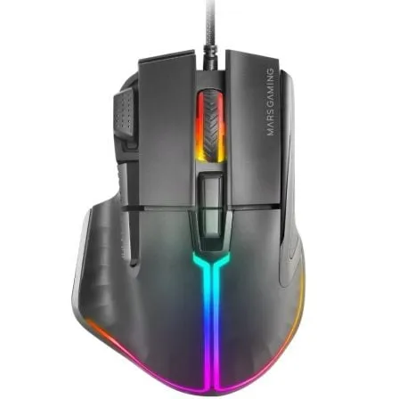 Ratón Gaming Mars Gaming MM-XT/ Hasta 12800 DPI - Frikibase