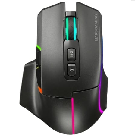 Ratón Inalámbrico Mars Gaming MMW-VECTOR/ Batería Recargable/ Hasta 12000 DPI - Frikibase