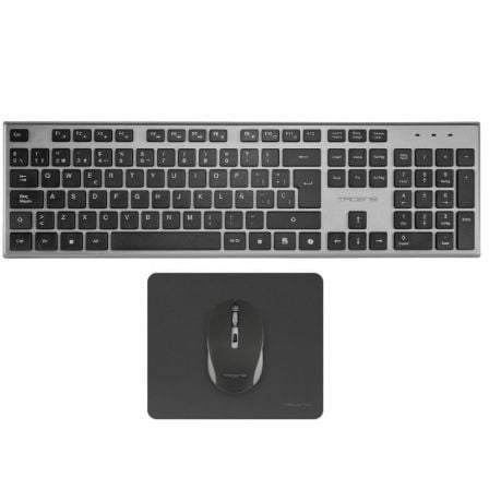 Pack Gaming Tacens ZENITH/ Teclado Inalámbrico + Ratón Inalámbrico + Alfombrilla - Frikibase