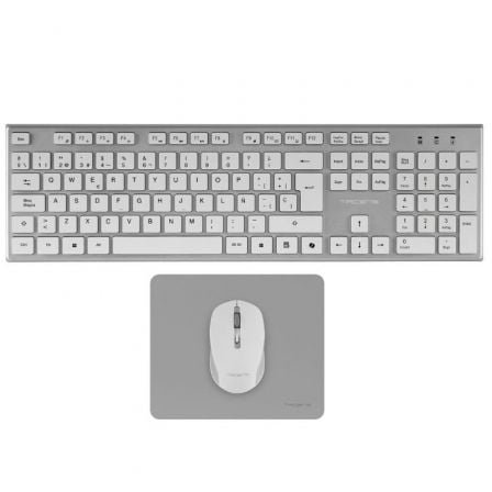 Pack Gaming Tacens ZENITH/ Teclado Inalámbrico + Ratón Inalámbrico + Alfombrilla - Frikibase
