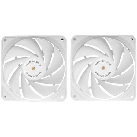 Pack 2 Ventiladores Mars Gaming MF-NCLX2/ 12cm - Frikibase