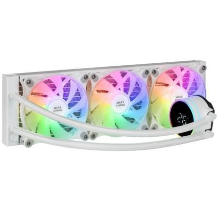 Sistema de Refrigeración Líquida Mars Gaming ML-LCD360/ Blanca - Frikibase