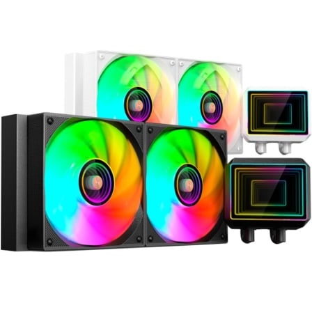 Sistema de Refrigeración Líquida Mars Gaming ML-TWO240/ Negro - Frikibase