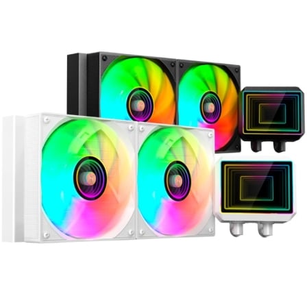 Sistema de Refrigeración Líquida Mars Gaming ML-TWO240/ Blanco - Frikibase