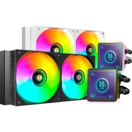 Sistema de Refrigeración Líquida Mars Gaming ML-VISIONPRO240/ Negro - Frikibase