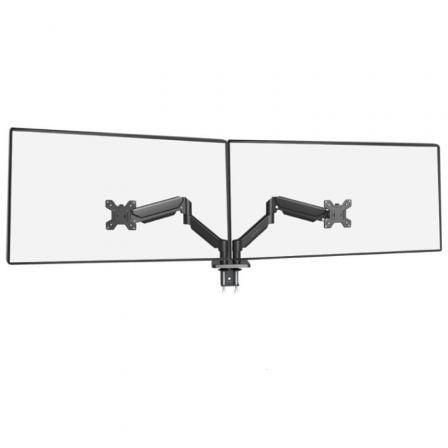 Soporte de Mesa para 2 Monitores Mars Gaming MARM-PRO2/ Giratorio/ Inclinable/ Rotatorio/ hasta 10kg - Frikibase