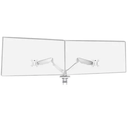 Soporte de Mesa para 2 Monitores Mars Gaming MARM-PRO2/ Giratorio/ Inclinable/ Rotatorio/ hasta 10kg - Frikibase