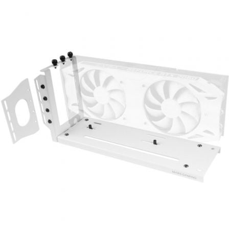 Soporte para Tarjeta Gráfica Mars Gaming MCA-GCV/ Compatibilidad Universal/ Blanco - Frikibase