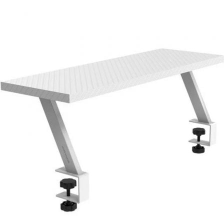 Soporte para Monitor Mars Gaming MGDS/ hasta 10 kg/ Blanco - Frikibase