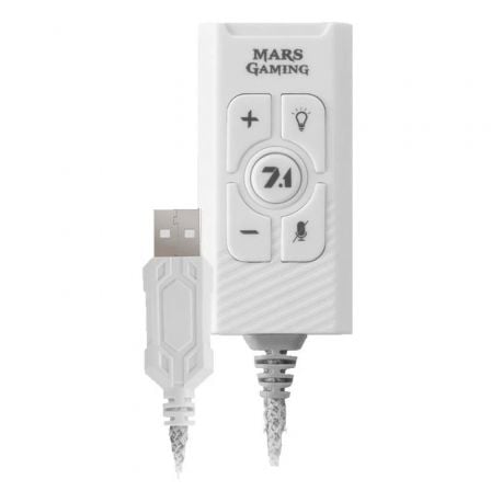 Tarjeta de Sonido Mars Gaming MSC2/ 7.1/ Blanca - Frikibase