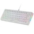 Teclado Gaming Mecánico Mars Gaming MKMINIPRO/ Switch Amarillo/ Blanco – imagen 2