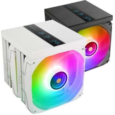 Ventilador con Disipador Mars Gaming MCPU-LCDPRO/ 12cm/ Blanco - Frikibase